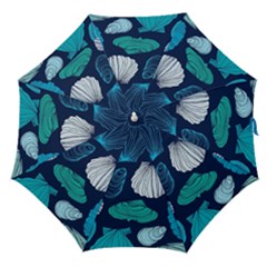 Mega Menu Seashells Straight Umbrellas by Mariart