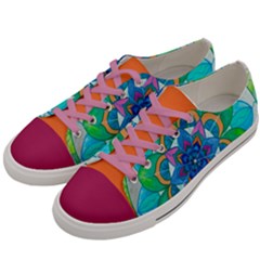 Openness - Women s Low Top Canvas Sneakers by tealswan