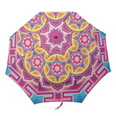 Kali Yantra Inverted Rainbow Folding Umbrellas by Mariart