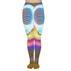 Colorful Glow Hole Space Rainbow Women s Tights by Mariart