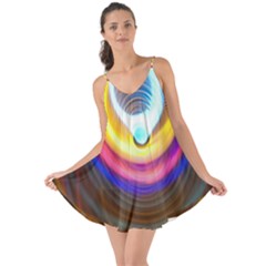 Colorful Glow Hole Space Rainbow Love The Sun Cover Up by Mariart