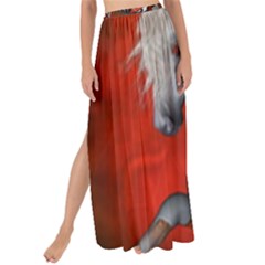 Awesome Steampunk Horse With Wings Maxi Chiffon Tie-up Sarong by FantasyWorld7