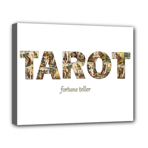 Tarot Fortune Teller Deluxe Canvas 20  X 16   by Valentinaart