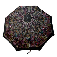 Features Illustration Folding Umbrellas by Mariart