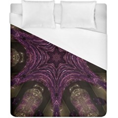 Pink Purple Kaleidoscopic Design Duvet Cover (california King Size) by yoursparklingshop