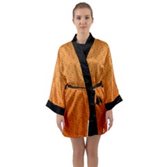 Jack O lantern Pumpkin Long Sleeve Kimono Robe by RespawnLARPer