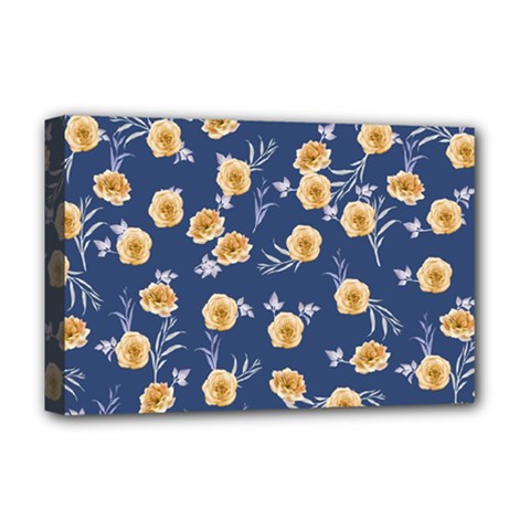 Golden Roses Deluxe Canvas 18  X 12   by jumpercat