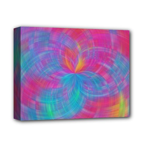Abstract Fantastic Fractal Gradient Deluxe Canvas 14  X 11  by BangZart