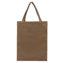 Brownish Classic Tote Bag by snowwhitegirl