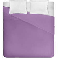 Uva Purple Duvet Cover Double Side (king Size) by snowwhitegirl
