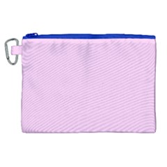 Soft Pink Canvas Cosmetic Bag (xl) by snowwhitegirl