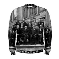 1927 Solvay Conference On Quantum Mechanics Men s Sweatshirt by thearts