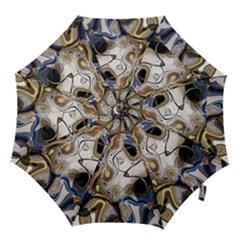 Time Abstract Dali Symbol Warp Hook Handle Umbrellas (small) by Nexatart