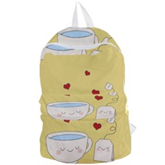 Cute Tea Foldable Lightweight Backpack by Valentinaart