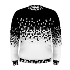 Flat Tech Camouflage Black And White Men s Sweatshirt by jumpercat
