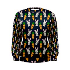 Easter Kawaii Pattern Women s Sweatshirt by Valentinaart
