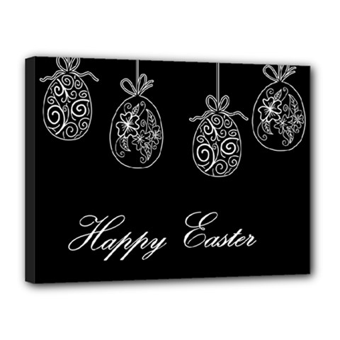 Easter Eggs Canvas 16  X 12  by Valentinaart