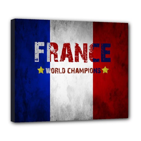 Football World Cup Deluxe Canvas 24  X 20   by Valentinaart