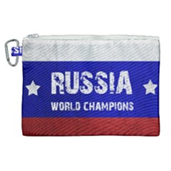 Football World Cup Canvas Cosmetic Bag (xl) by Valentinaart