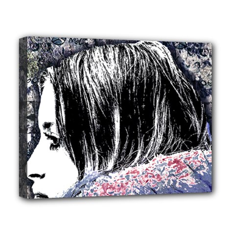 Grunge Graffiti Style Women Poster Deluxe Canvas 20  X 16   by dflcprints