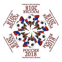 Russia Football World Cup Mini Folding Umbrellas by Valentinaart