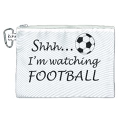 Football Fan  Canvas Cosmetic Bag (xl) by Valentinaart