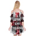 Football is my religion Cutout Spaghetti Strap Chiffon Dress View2
