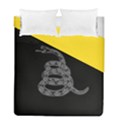 Gadsden Flag Don t tread on me Duvet Cover Double Side (Full/ Double Size) View2