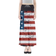 Gadsden Flag Don t Tread On Me Full Length Maxi Skirt by snek