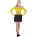 Gadsden Flag Don t tread on me Off Shoulder Top with Mini Skirt Set View2
