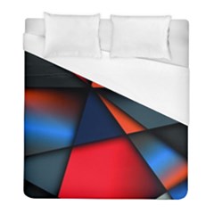 3d And Abstract Duvet Cover (full/ Double Size) by Sapixe