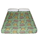 Hamster Pattern Fitted Sheet (California King Size) View1