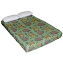Hamster Pattern Fitted Sheet (California King Size) View2