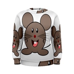 Raton Mouse Christmas Xmas Stuffed Animal Women s Sweatshirt by Sapixe