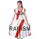 2000px No Racism Svg Cap Sleeve Wrap Front Dress View1