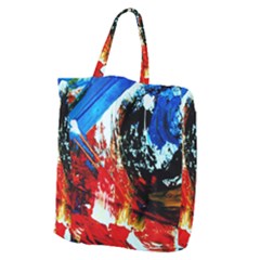 Mixed Feelings 4 Giant Grocery Zipper Tote by bestdesignintheworld
