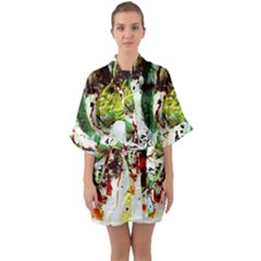 Doves Matchmaking 12 Quarter Sleeve Kimono Robe by bestdesignintheworld