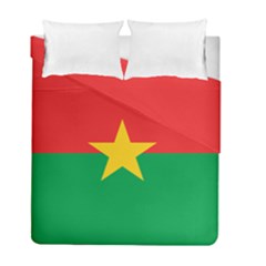 Flag Of Burkina Faso Duvet Cover Double Side (full/ Double Size) by abbeyz71