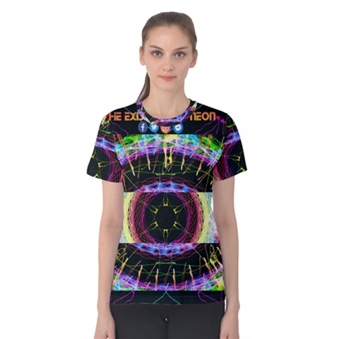 The Existence Of Neon Women s Cotton Tee by TheExistenceOfNeon2018