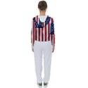 American Usa Flag Vertical Women s Slouchy Sweat View2