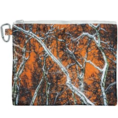 Red Night Of Winter Canvas Cosmetic Bag (xxxl) by FunnyCow