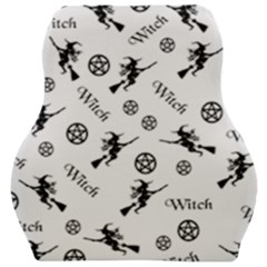Witches And Pentacles Car Seat Velour Cushion  by IIPhotographyAndDesigns