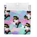 Japanese Abstract Duvet Cover Double Side (Full/ Double Size) View1