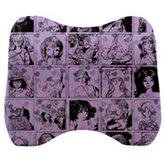 Lilac Yearbook 1 Velour Head Support Cushion by snowwhitegirl