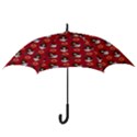 Girl With Dress Red Hook Handle Umbrellas (Large) View3