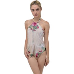 Roses 1944106 960 720 Go With The Flow One Piece Swimsuit by vintage2030