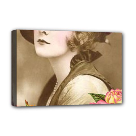 Vintage 1646083 1920 Deluxe Canvas 18  X 12  (stretched) by vintage2030