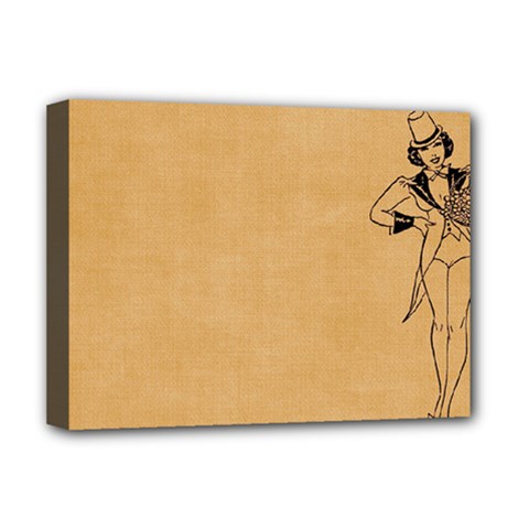 Flapper 1515869 1280 Deluxe Canvas 16  X 12  (stretched)  by vintage2030