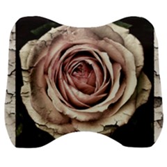 Vintage Rose Velour Head Support Cushion by vintage2030