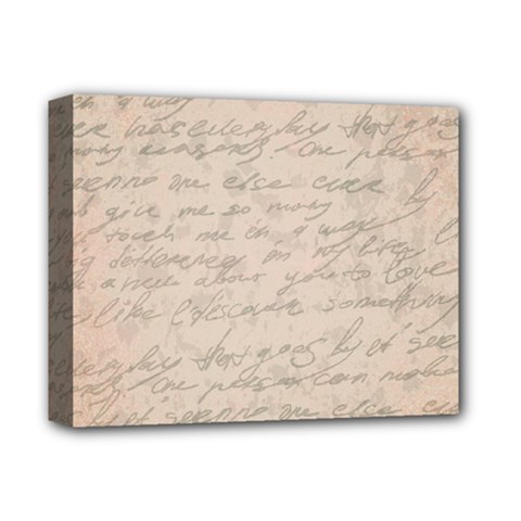 Letter Deluxe Canvas 14  X 11  (stretched) by vintage2030
